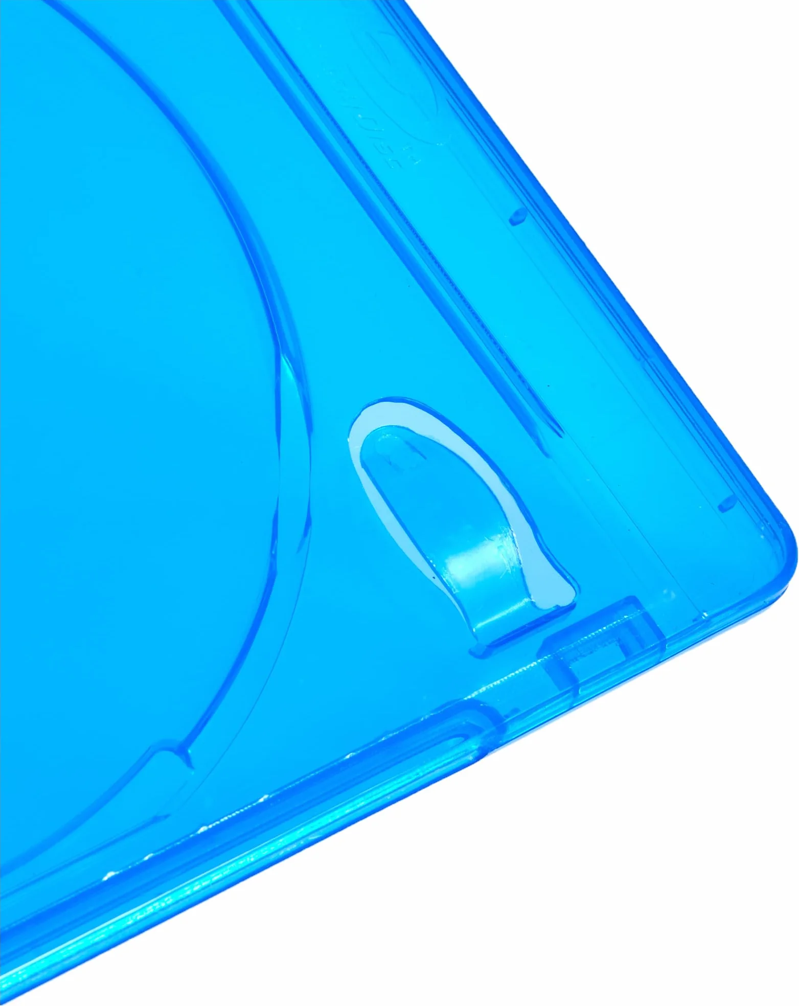 MediaRange BOX39-50 Blu-ray case 1dischi Blu, Trasparente custodia CD/DVD, 1 Confezione da 50 pezzi