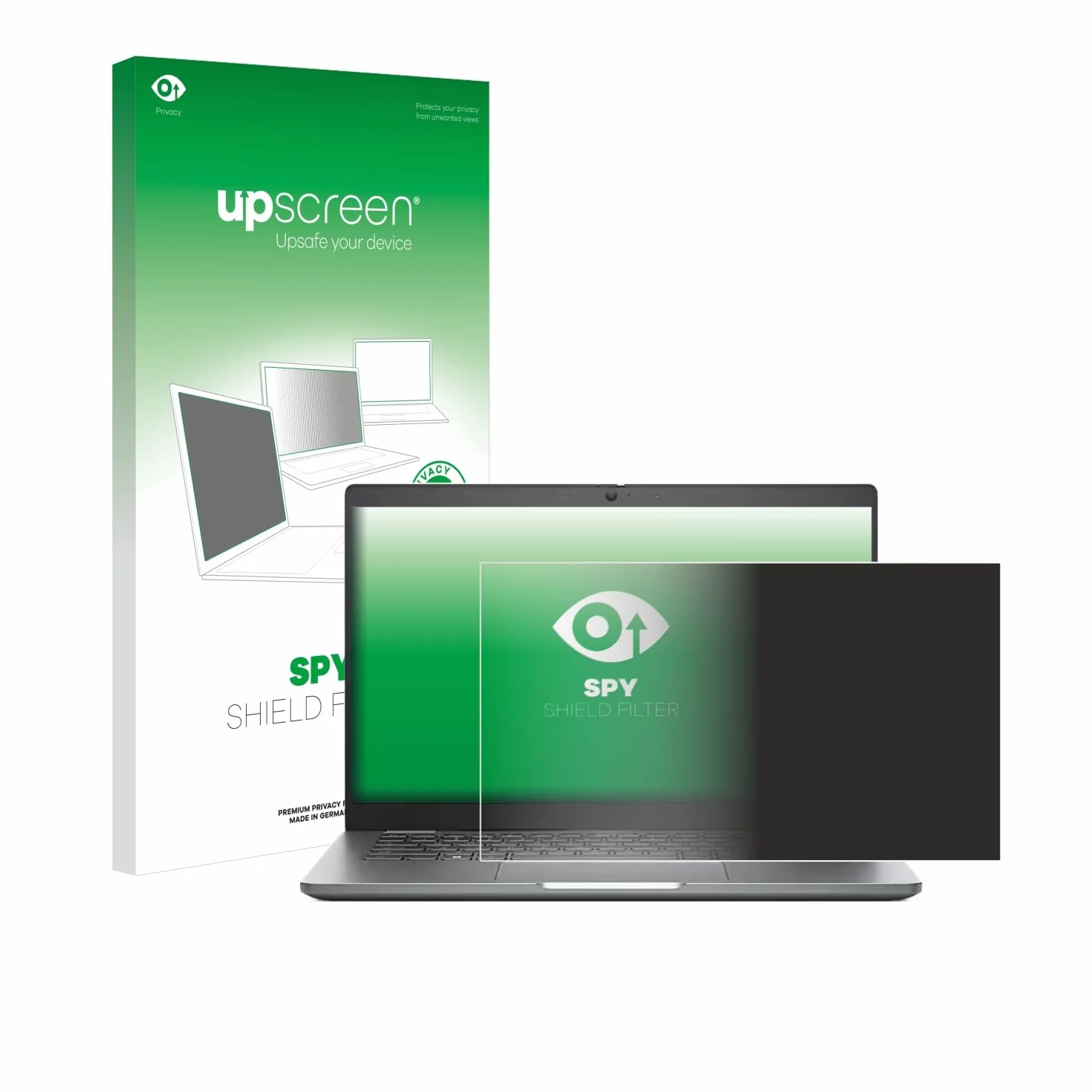 upscreen Filtro Privacy per Dell Latitude 5340 Laptop Protezione Anti-Spy Filter, Antiriflesso, Anti-Impronte