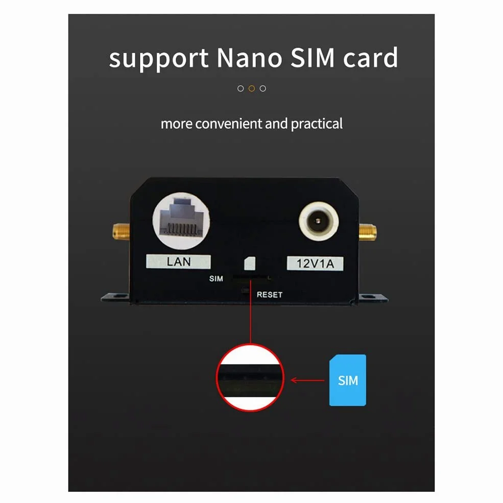 H927 Industrial Grade 4G Router 150Mbps 4G LTE CAT4 SIM Card Router con Supporto Antenna Esterna 16 Utenti Wi-Fi Spina UE