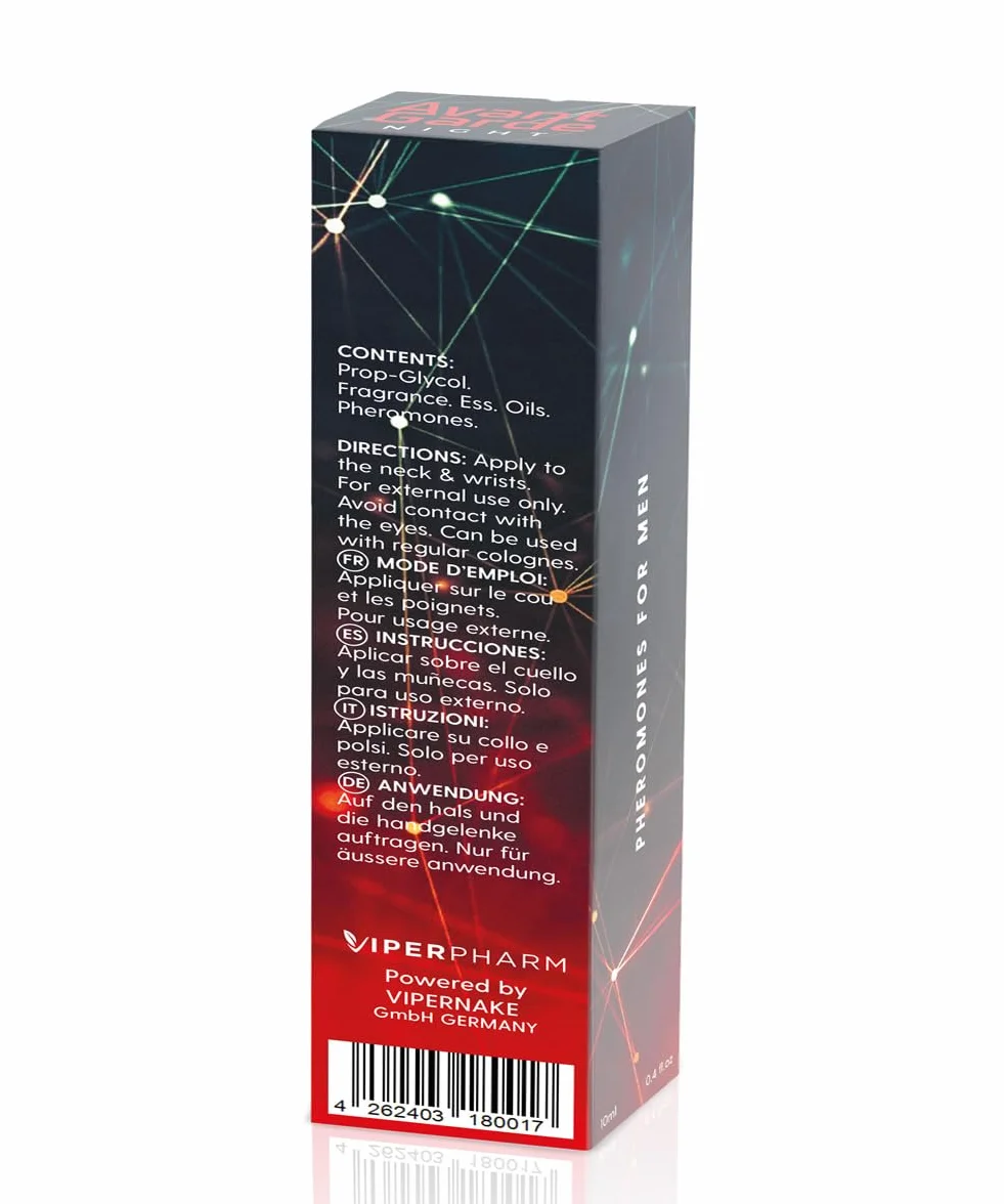 Avant Garde Night Profumo roll-on al feromone uomo 10 ml Viperpharm