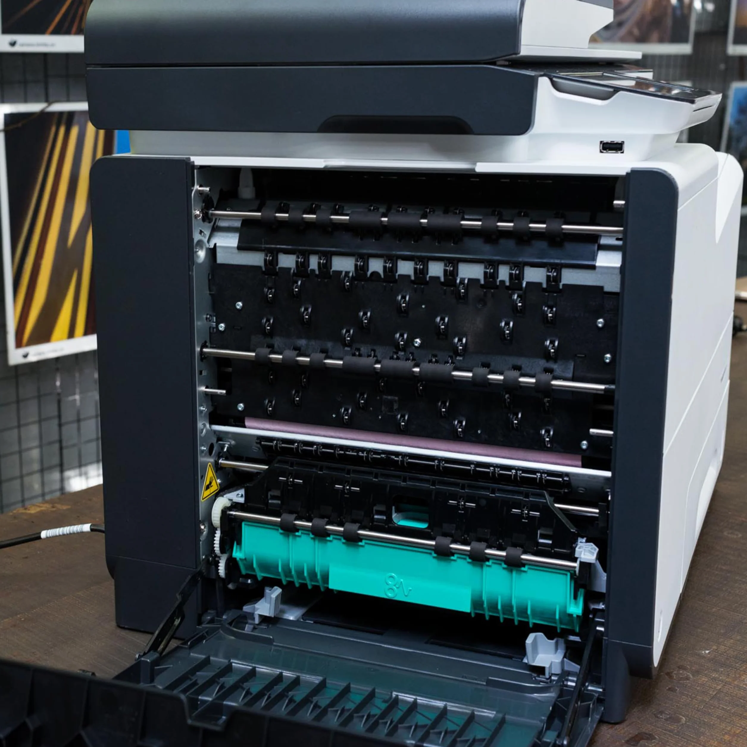 Modulo duplex adatto per stampanti HP PageWide Pro 477dw 477dn 577dw 577dz 552dw x476 377dw, scatola di manutenzione dei rifiuti di inchiostro, ricambio per HP973 HP974 HP975 CN459-60375 CN598-67004