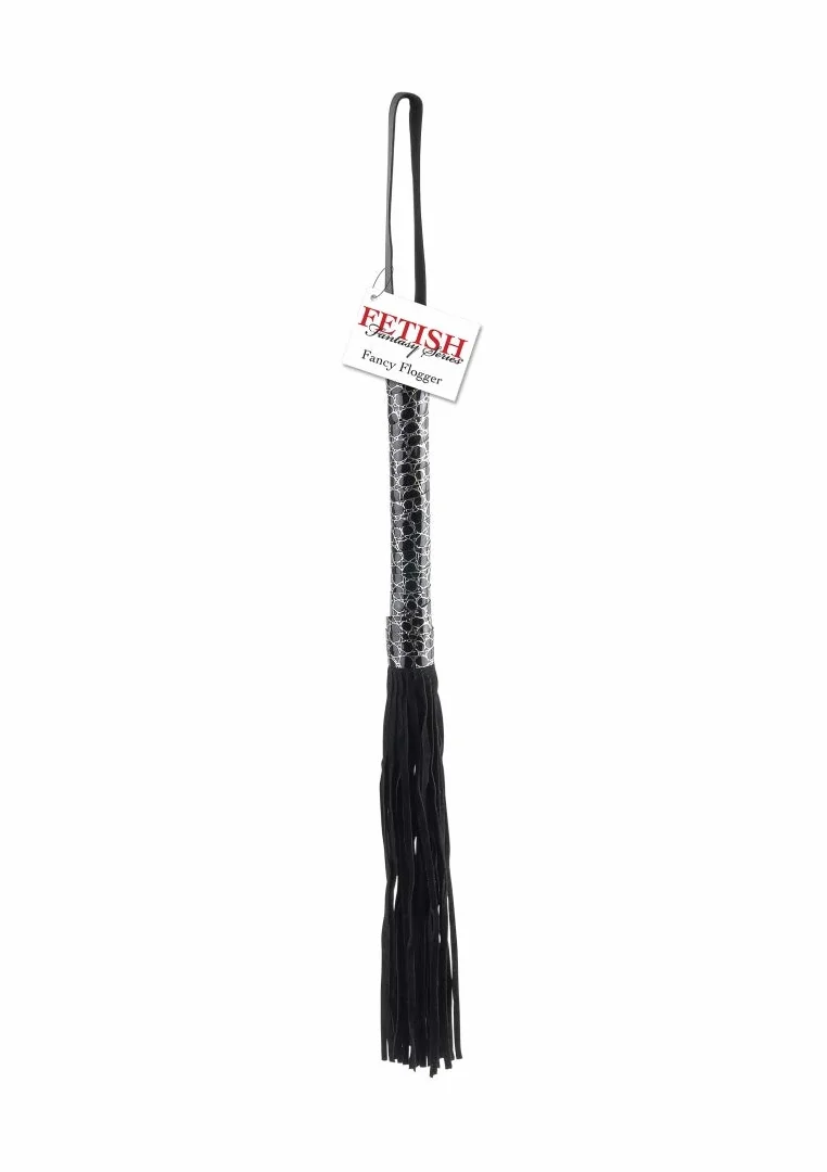 FRUSTINO FETISH FANTASY SERIES DESIGNER FLOGGER BLACK