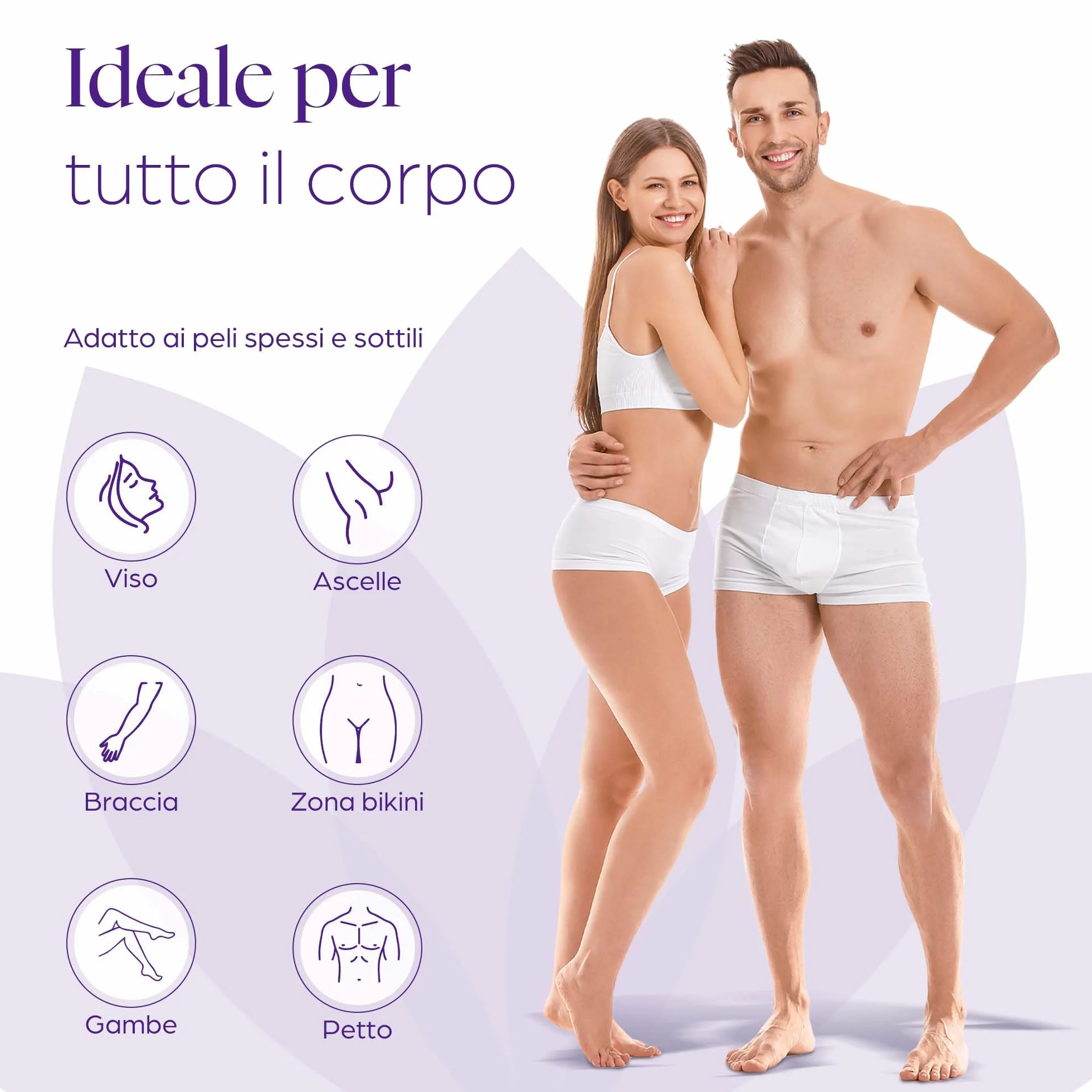 Strisce di cera in tessuto non tessuto 150 pezzi per ceretta viso corpo gambe