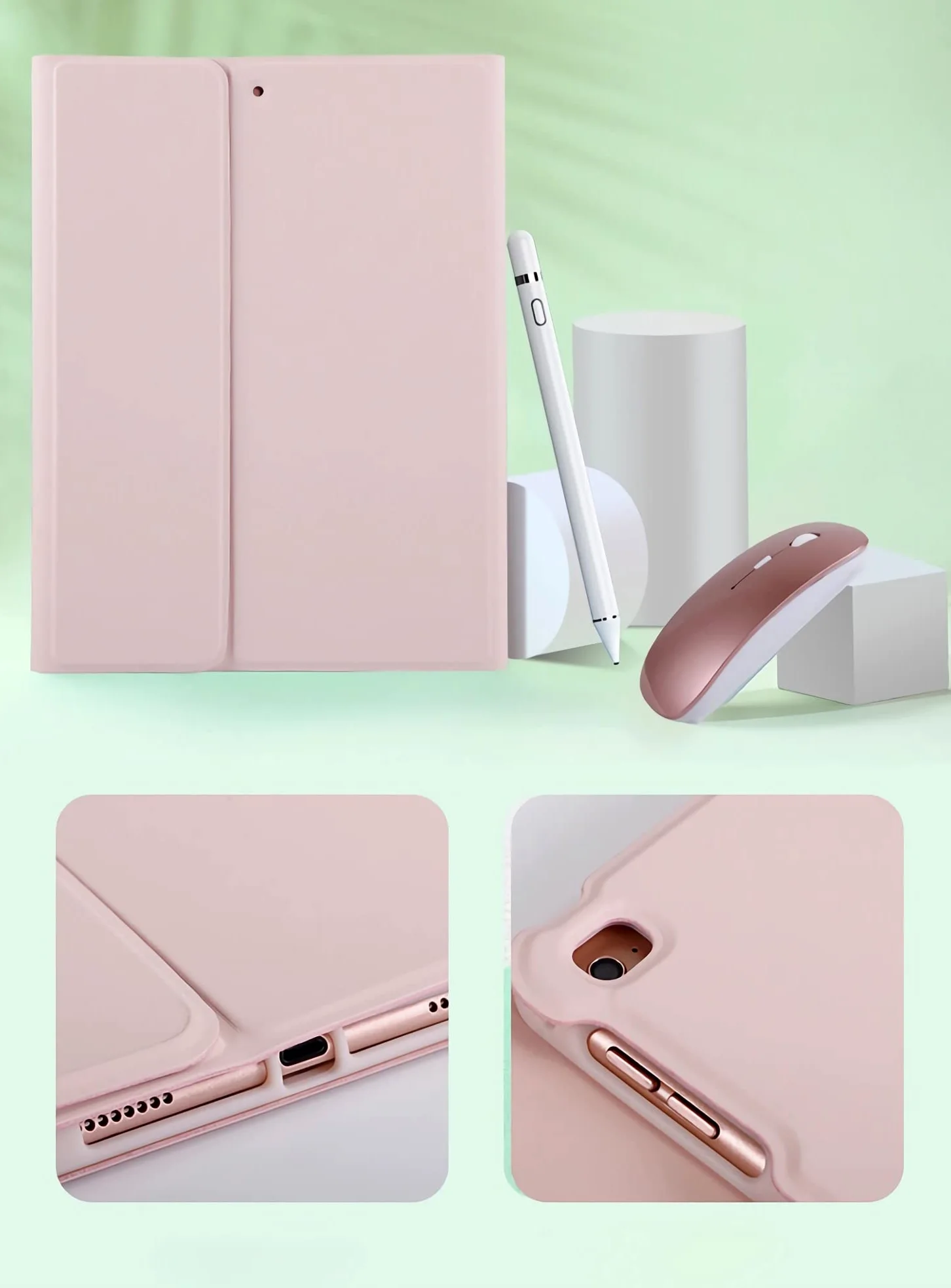 Custodia con Tastiera per Samsung Galaxy Tab S8/S8 Plus/S7 FE/S7plus/S8 Ultra Touchpad Tastiera Staccabile con S Pen Holder Cover per 12,4 14,6 10,4 10,5 con Mouse Bluetooth,Blu,S8Ultra