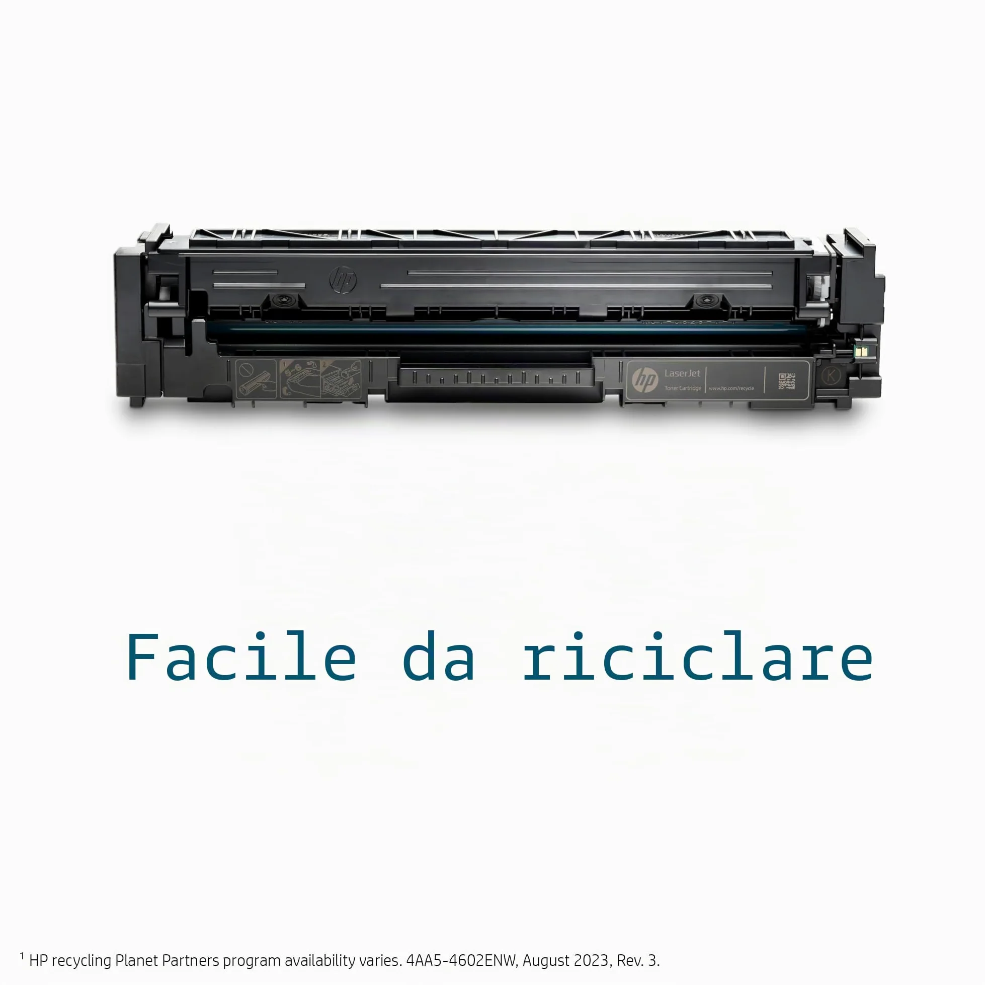 HP 12A Q2612A, Cartuccia Toner Originale da 2000 Pagine, Compatibile con le Stampanti LaserJet 1010, 1012, 3015, 3020, 3030, 1020, 1022NW, 3050, M1005 MFP, M1319 MFP, 108se, Nero