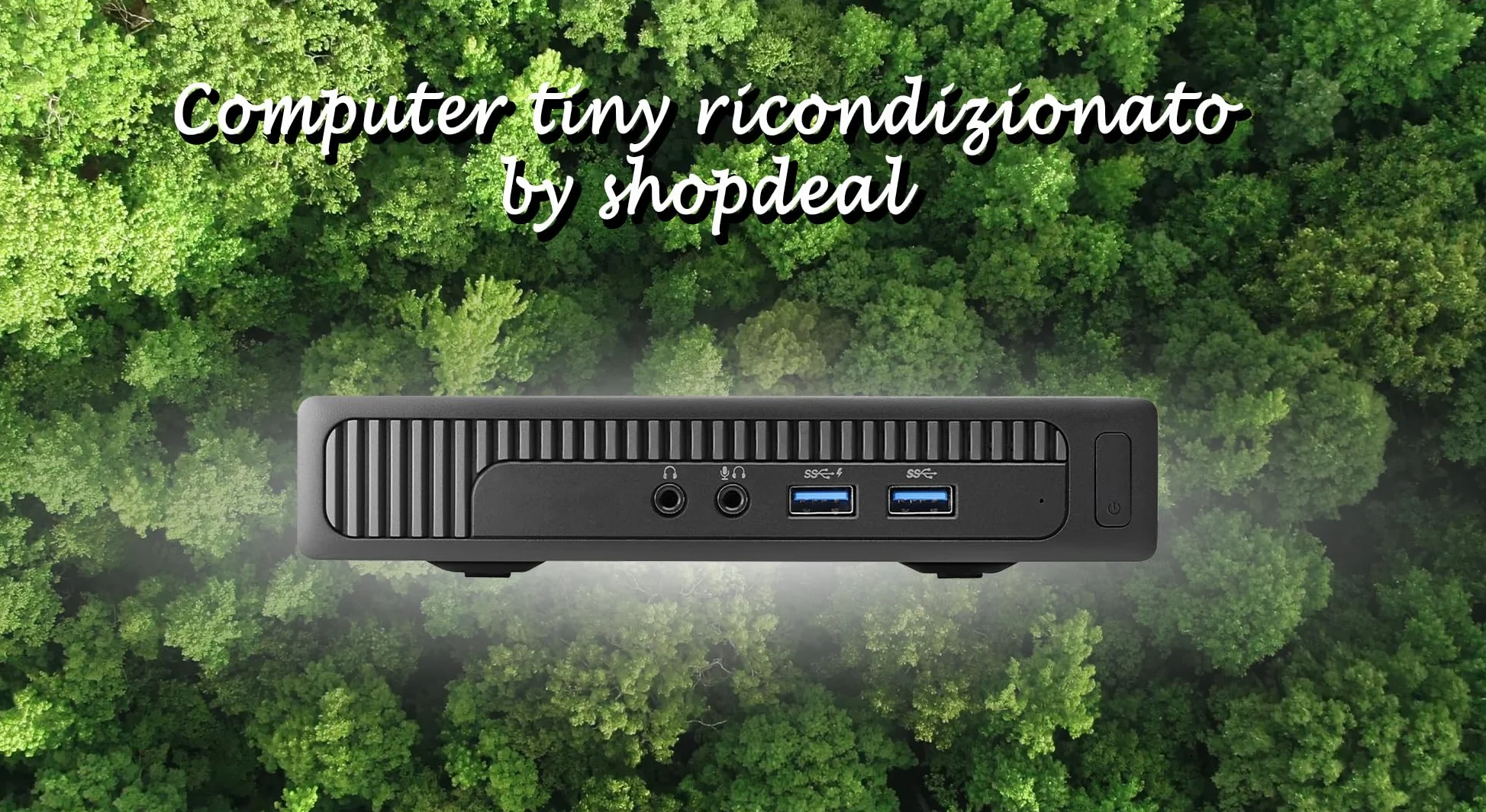 Mini PC fisso Core i5 8GB RAM 256GB SSD Win 11 Wi-Fi Ricondizionato Garantito