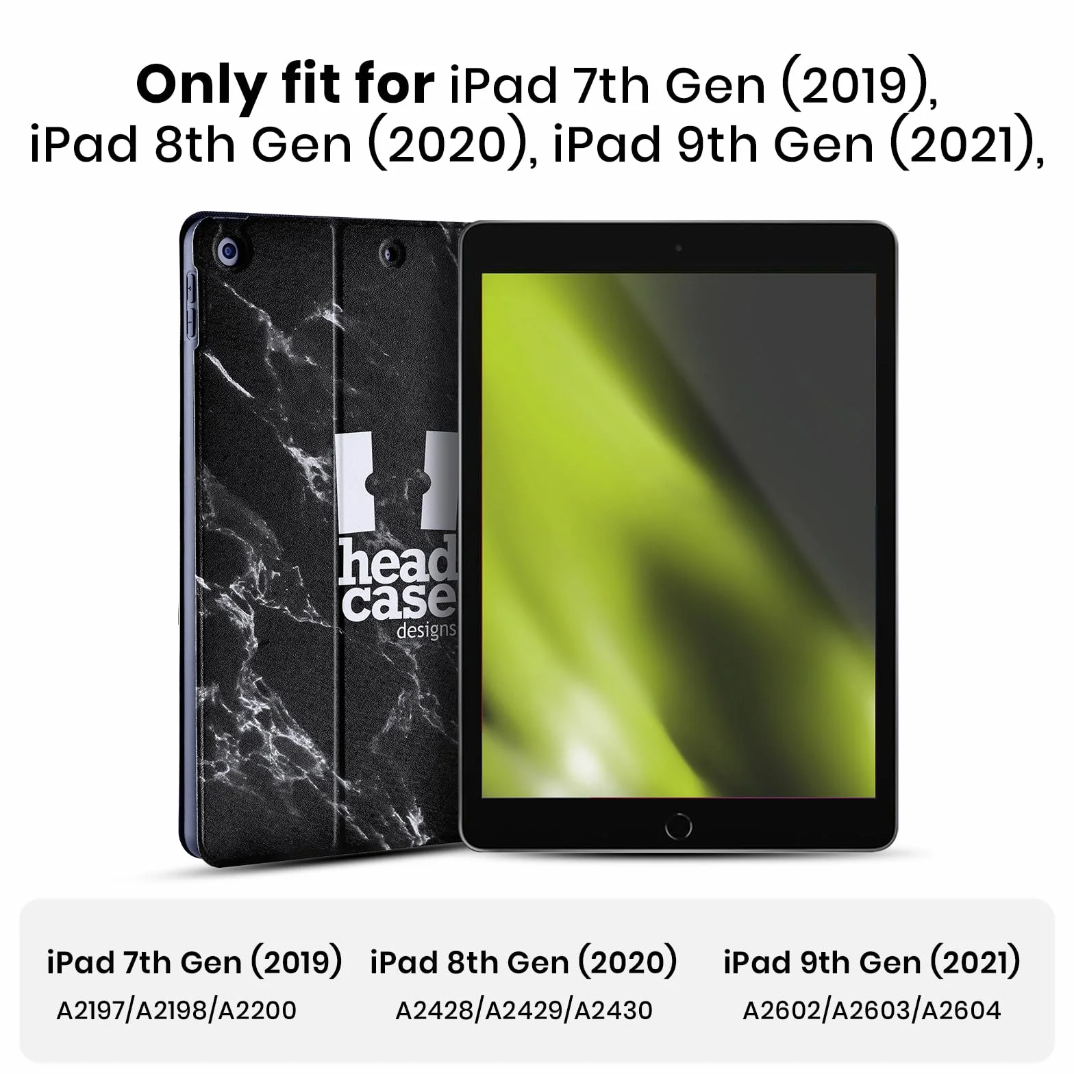 Head Case Designs Official Licensed AC Milan Home 2021/22 Crest Kit Wallet Case for Apple iPad 10.2 2019/2020/2021