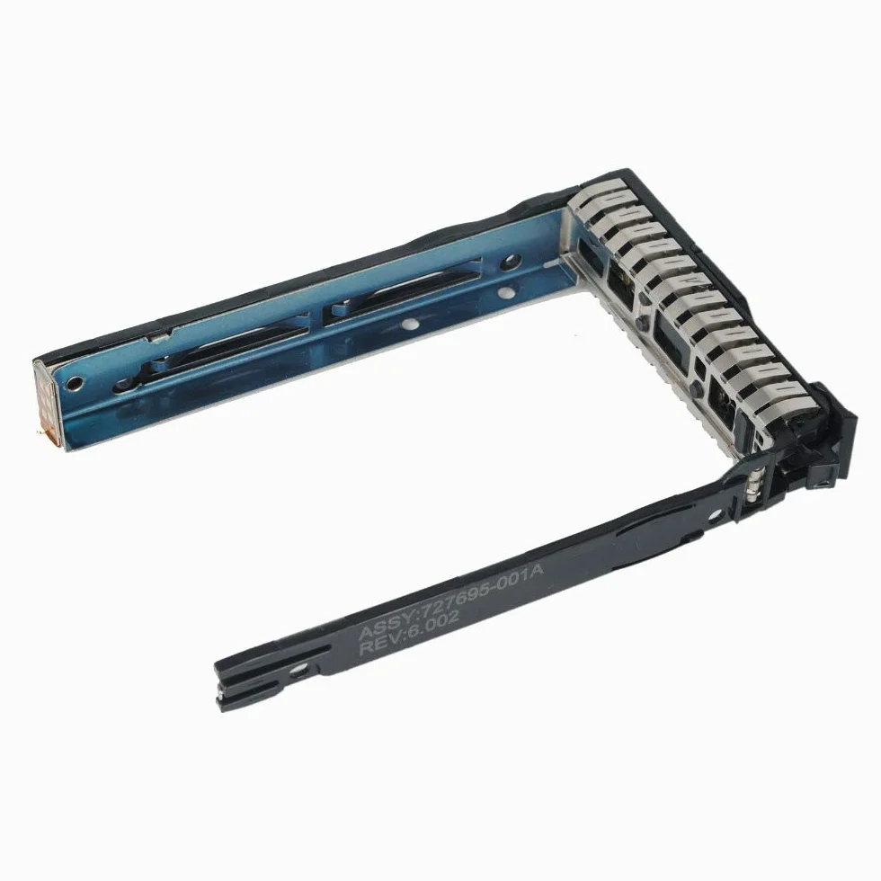 RGBS 2,5" 727695-001 Hot-Plug 2,5" NVMe Hard Drive Tray Caddy per HP G10 Gen10 server con 4 viti di montaggio