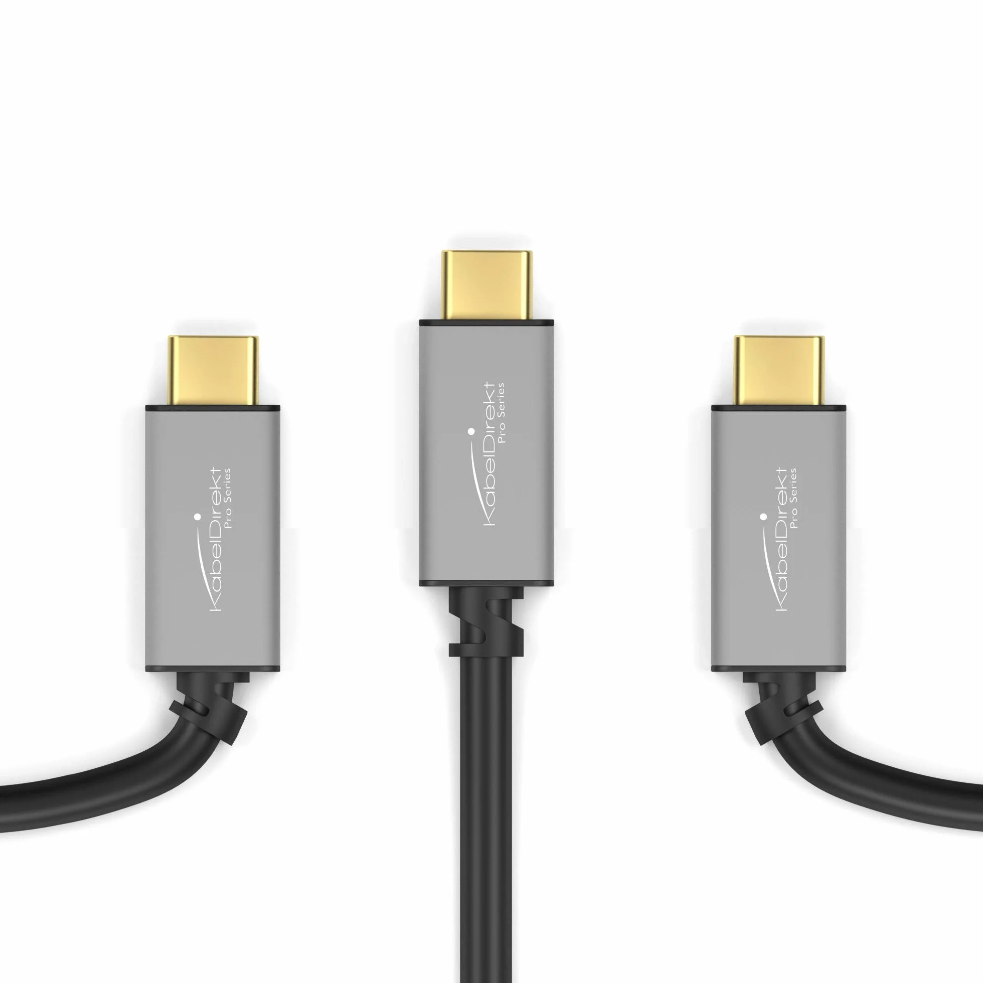 KabelDirekt – USB tipo C per adattatore VGA – 0,15 m – (risoluzioni fino a 1920 x 1200/60 Hz, USB C 3.1 e Thunderbolt 3, per MacBook Pro 2016/2017, MacBook 12“ e altri apparecchi)