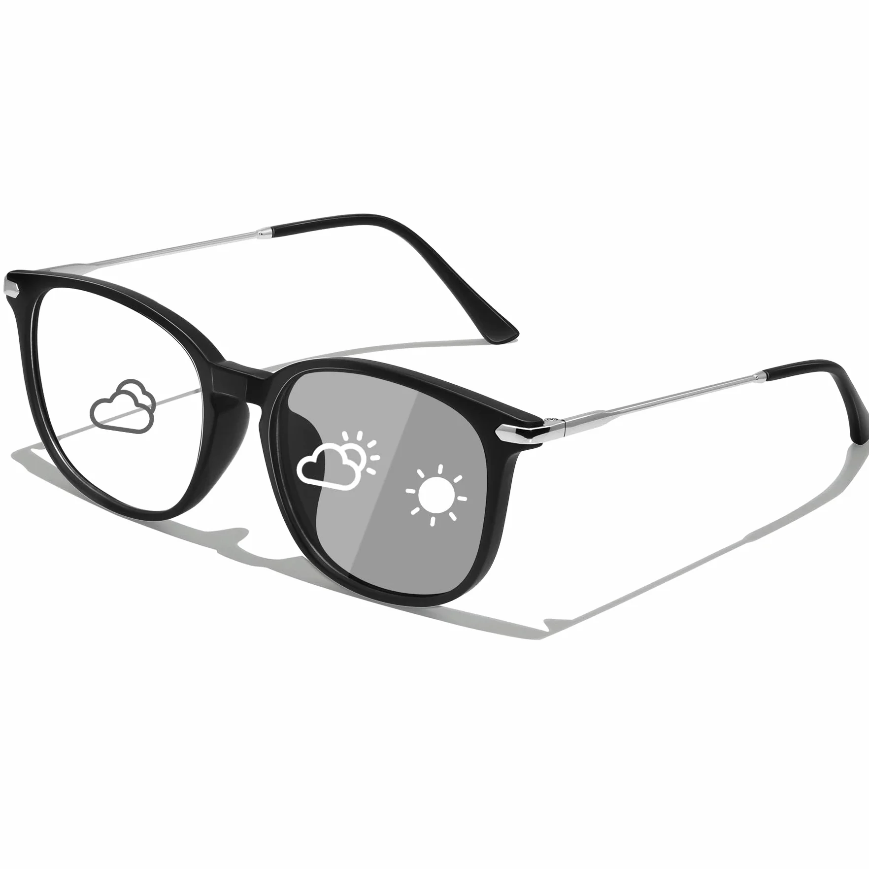 KANASTAL Occhiali Luce Blu Fotocromatici Anti Affaticamento per PC Gaming