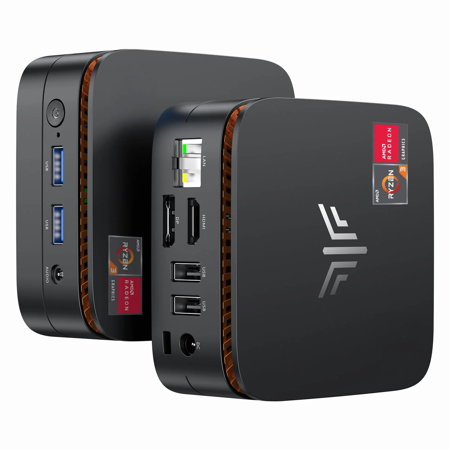 NiPoGi Essenx E1 Mini PC AMD 3250U 8GB DDR4 256GB SSD Desktop Computer