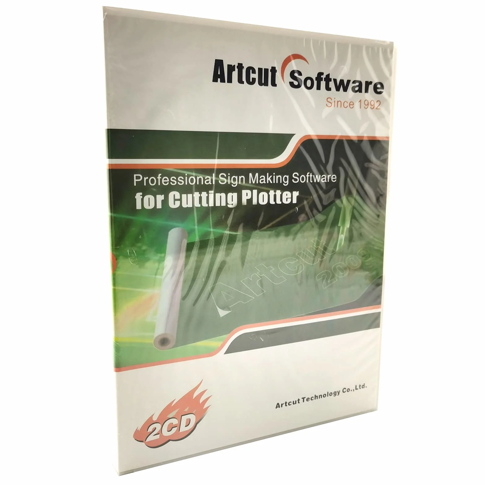 Artcut 2009 Pro software per Sign vinyl plotter cutter plotter 9 lingue 2 CD