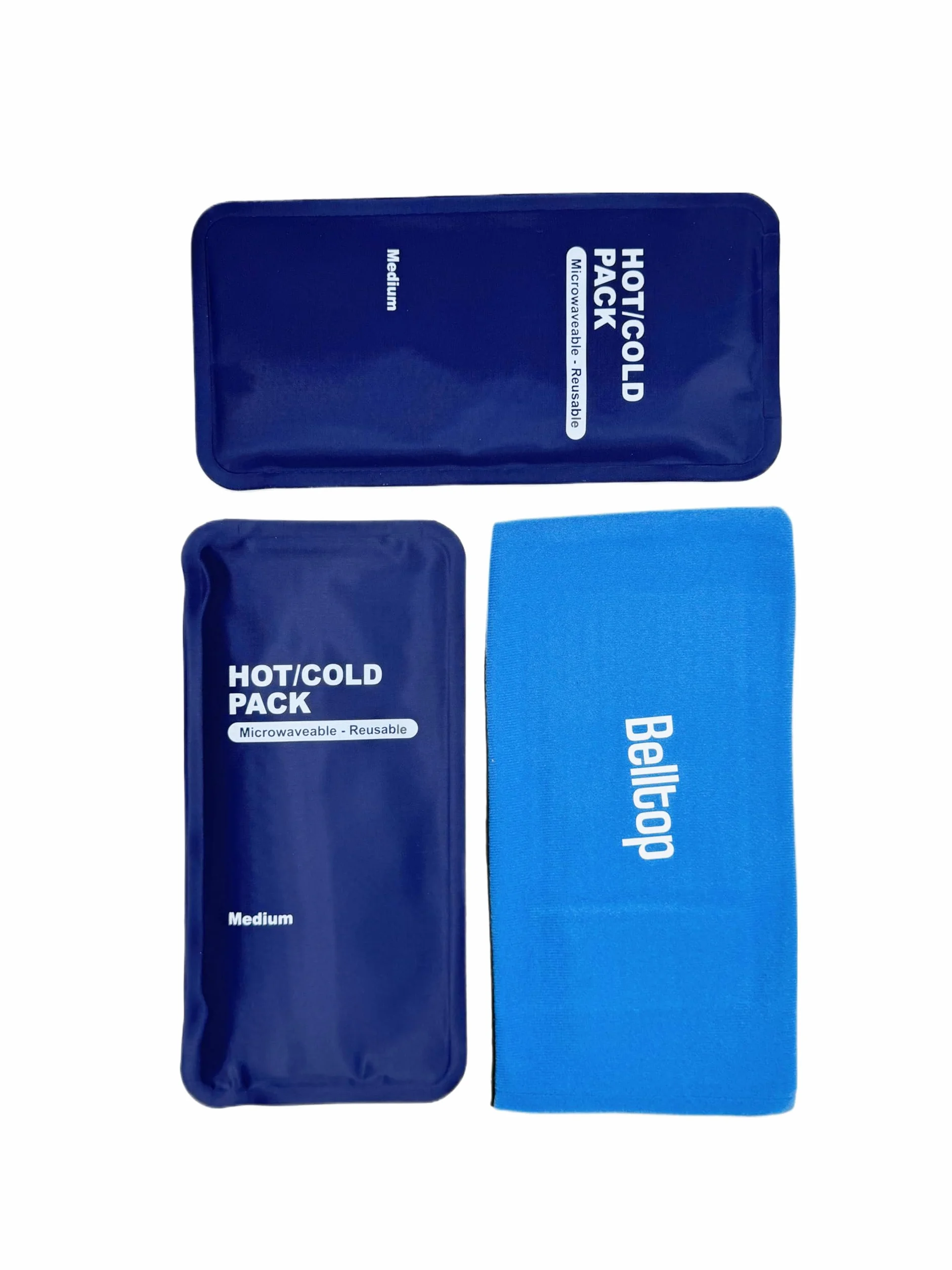 Ghiaccio Gel Riutilizzabile Borsa Caldo/Freddo Impacco Dolori Muscolari Gonfiori Terapia Microonde Congelatore