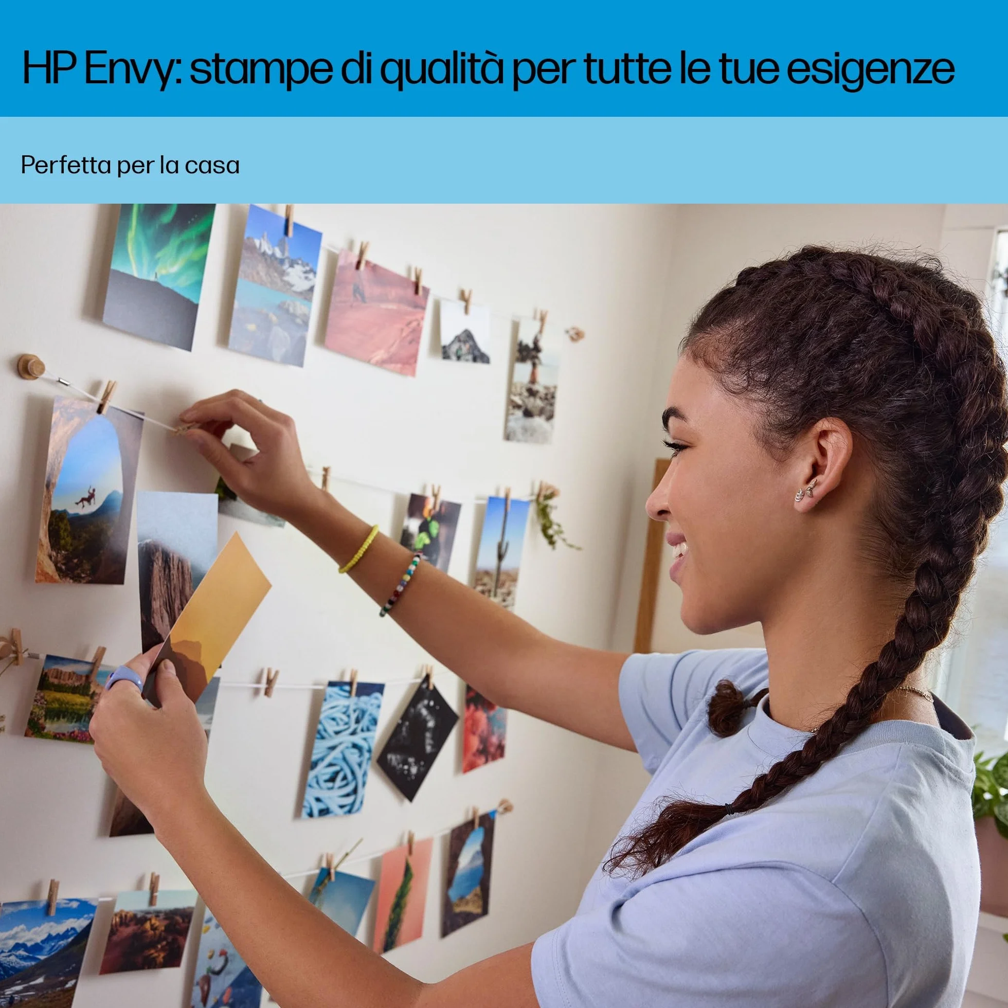 HP Envy 6120e Stampante Multifunzione a Getto d'Inchiostro A4 Colori, Stampa Fronte e Retro Automatica, Wi-Fi, 10 ppm, Bianca