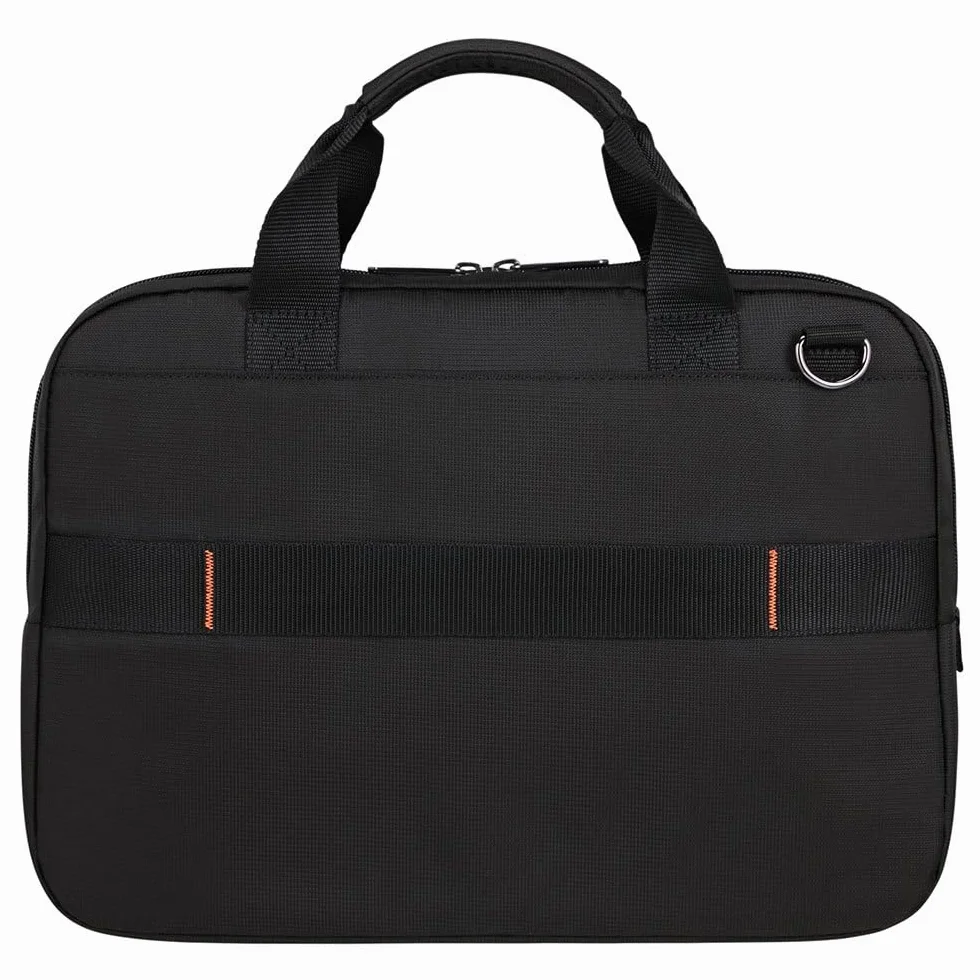 Samsonite Network 4 - Borsa per laptop 15,6 pollici, 42,5 cm, 15,5 L, nero (carbone nero)