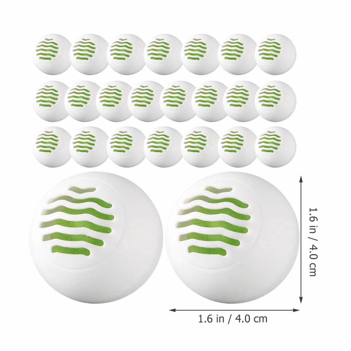 FRCOLOR 24 Palline Deodoranti per Scarpe Profumate Rinfrescanti Eliminare Odori