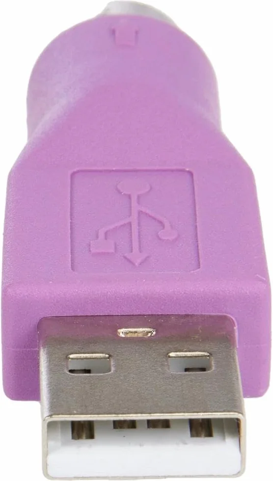 StarTech.com Adattatore di ricambio PS/2 a USB, Convertitore sostitutivo per tastiera da PS/2 a USB F/M
