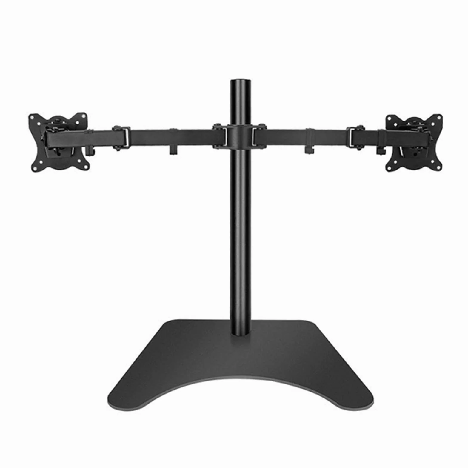 Supporto da Scrivania per Doppio Monitor da 20 A 27 Pollici, Supporto per Monitor Robusto E Completamente Regolabile per 2 Monitor, Max 100X100 Mm