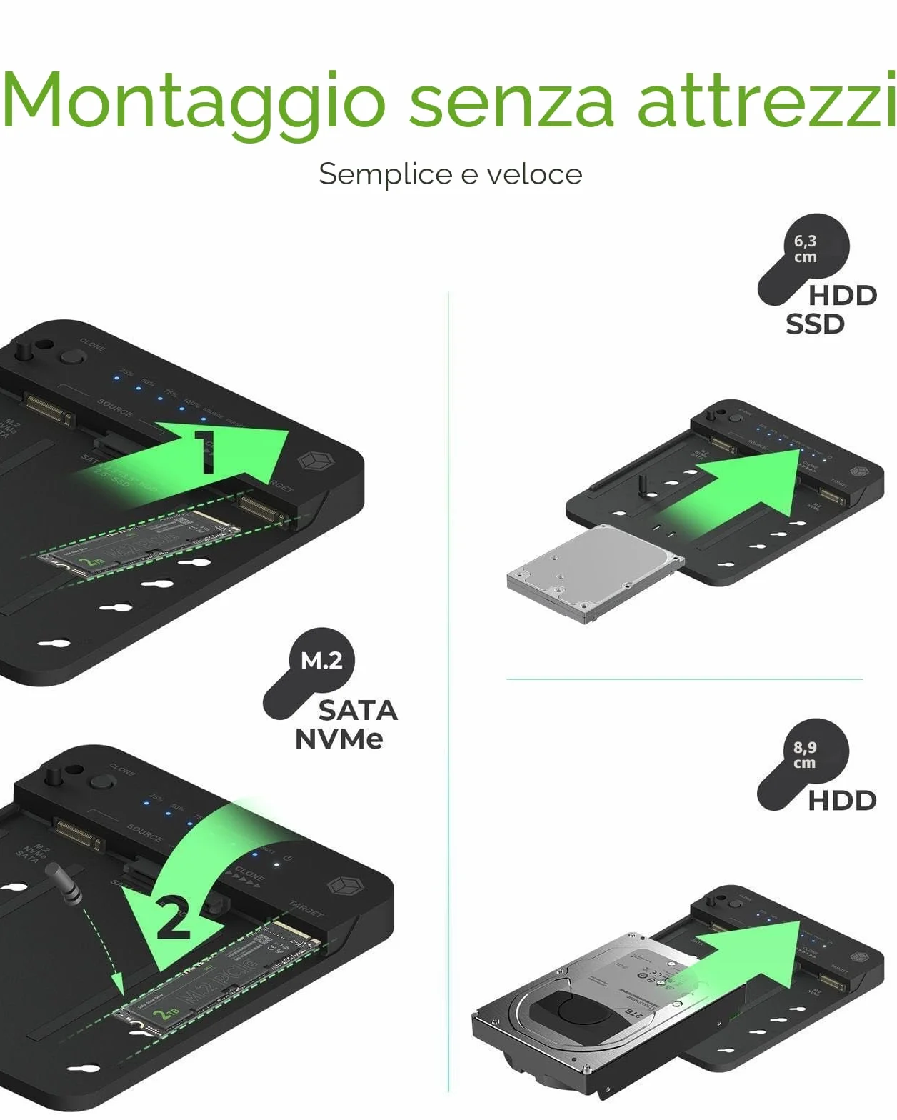 Stazione di Clonazione e Docking IB-2913MCL-C31