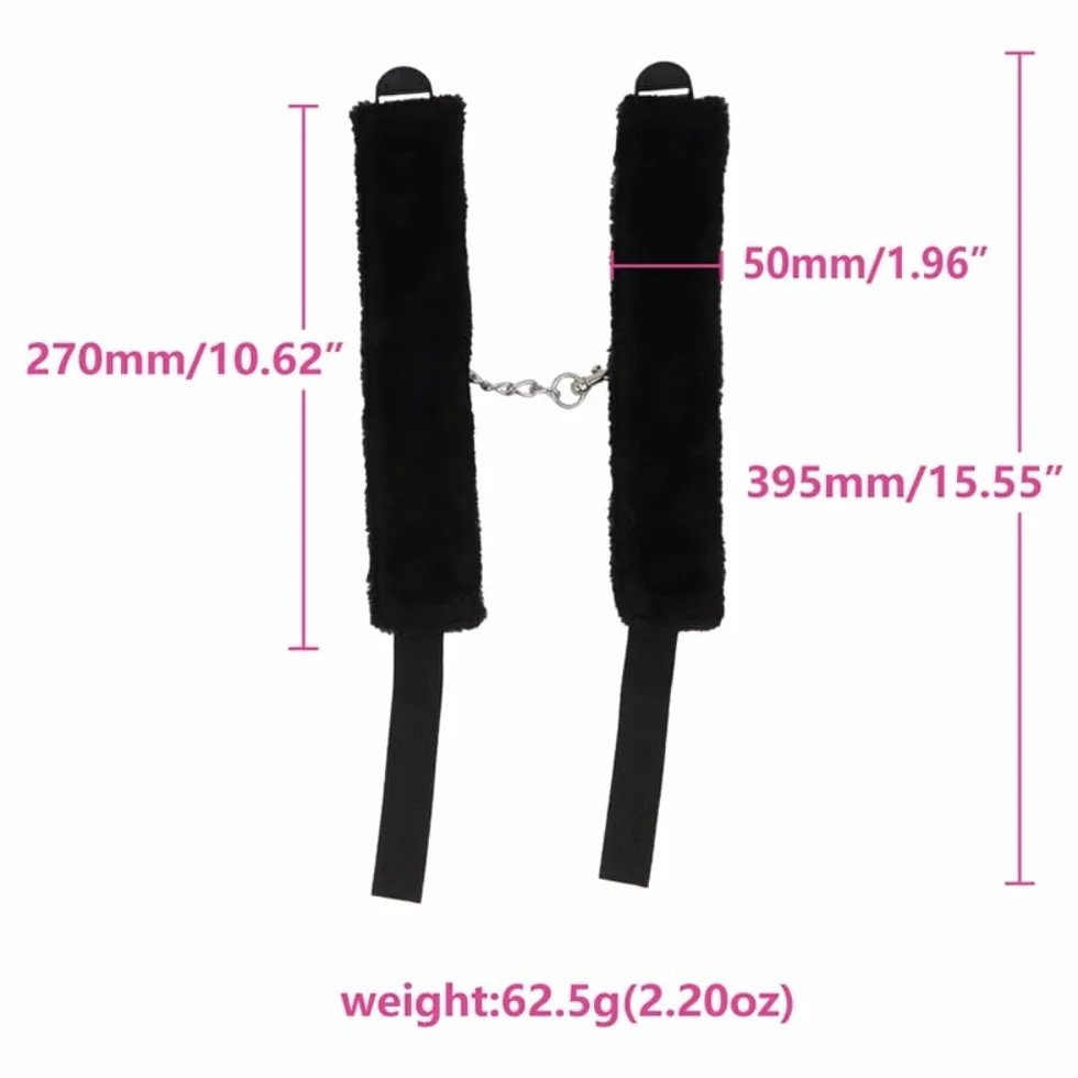 Nylon 7PCS Accessori Sportivi per Coppie con Resistenza Regolabile Nero