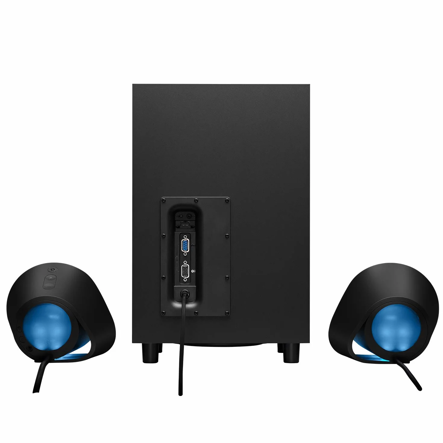 Logitech G560 PC Gaming Speakers, DTS:X 7.1 Ultra Surround, LIGHTSYNC RGB, Nero
