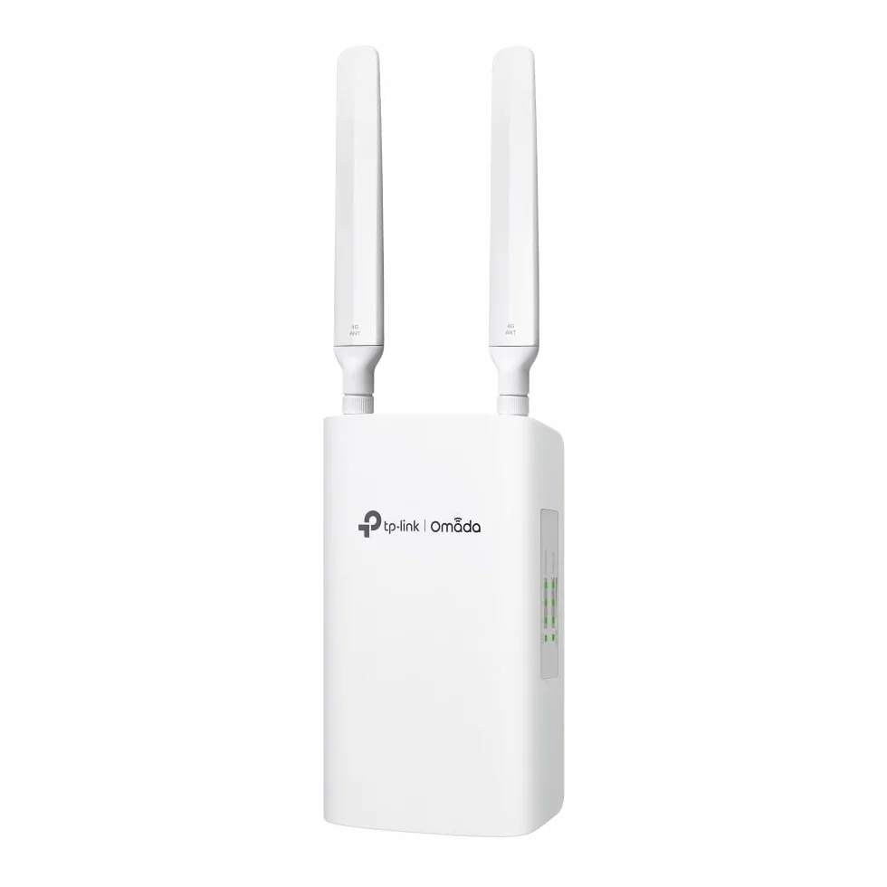 TP-Link Omada Er703wP-4G-Outdoor, Wei?, Wandmontage, Status, Extern, 4 Dbi, 512 mb