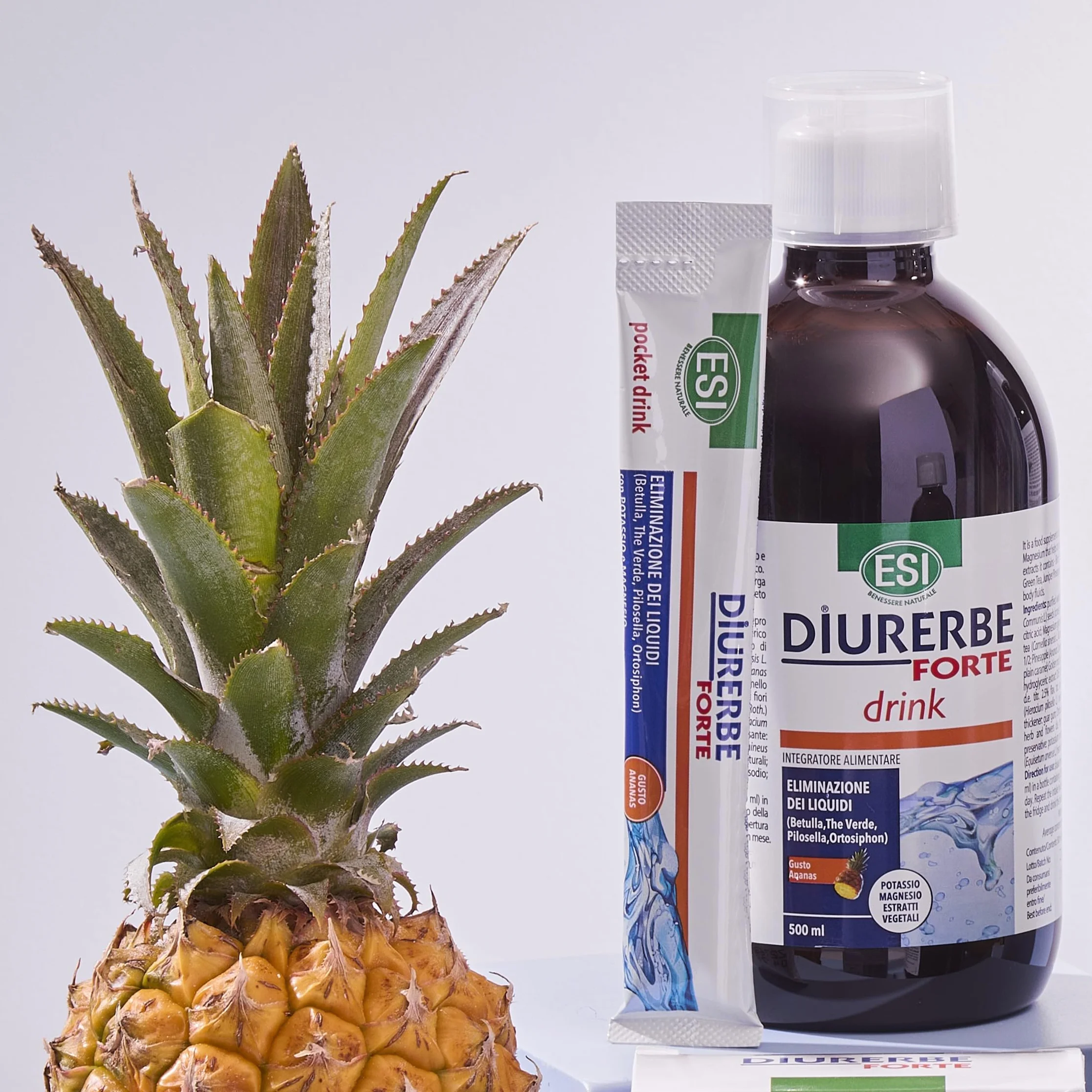 Esi diurerbe forte pocket 24 drink gusto ananas