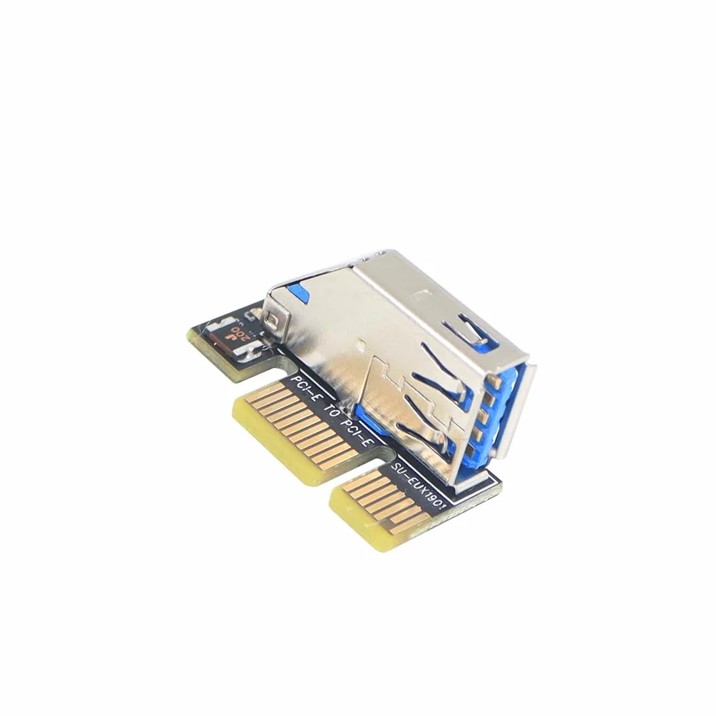 JMT Scheda di espansione PCI Express X1 a X4 USB 3.0 Raiser Extender PCIE Riser Card USB3.0 PCI-E SATA Scheda di espansione