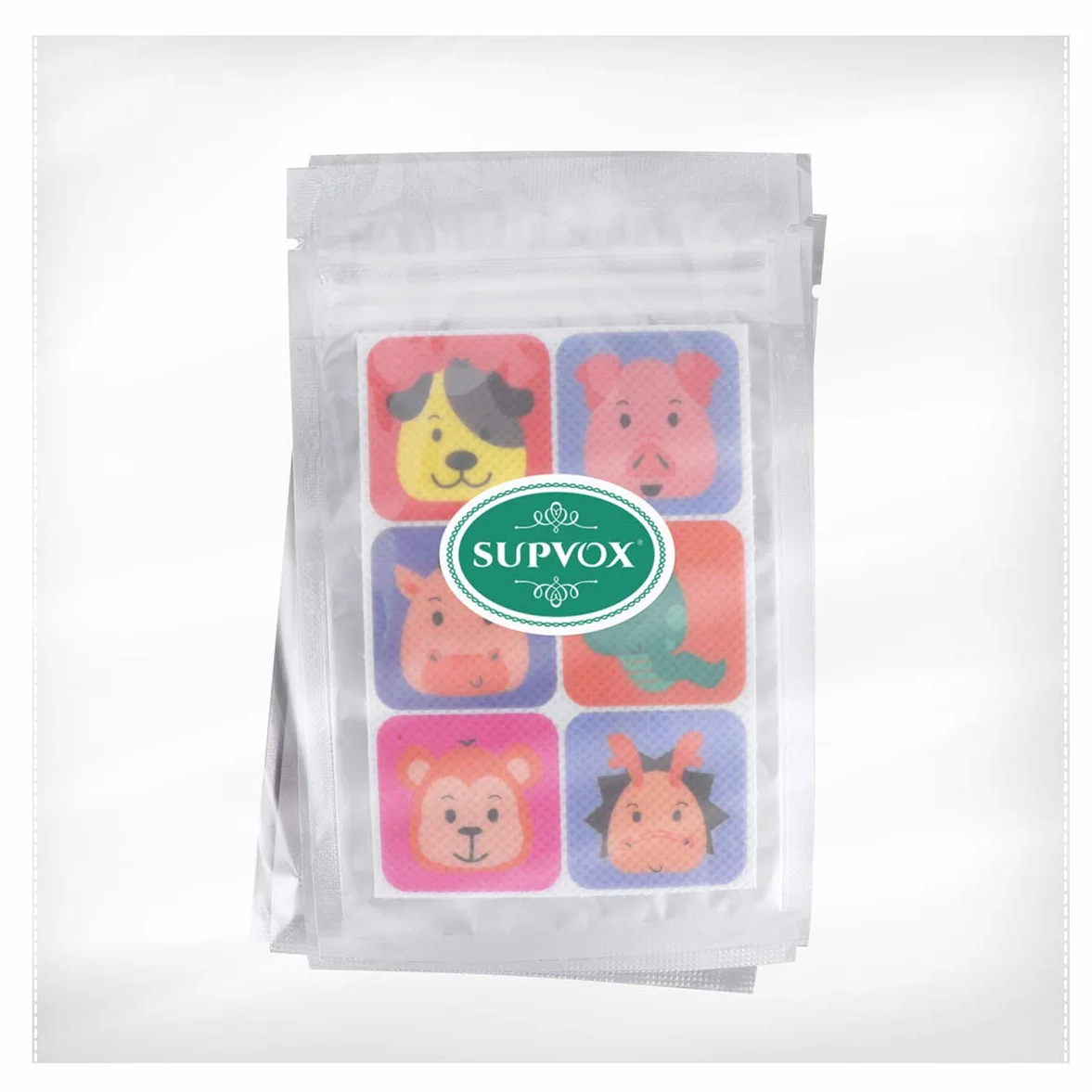 SUPVOX 36 Pezzi Adesivi Anti-Zanzare Cerotti Repellenti Naturali Cartone Animato Pelle Vestiti Estate Campeggio Viaggi Animali