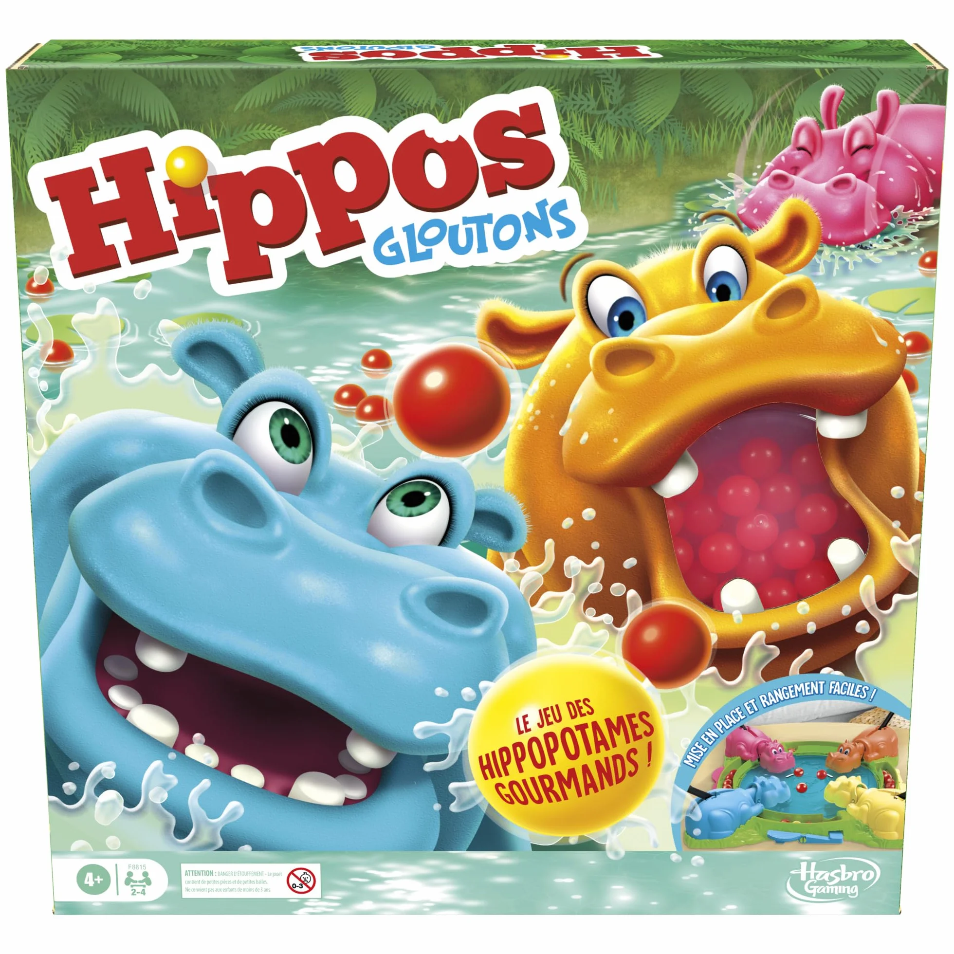 Hippos gloutons jeu de plateau