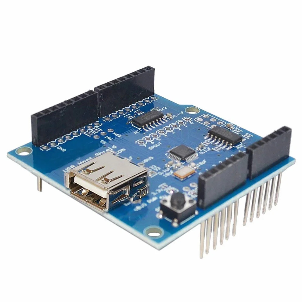 ARCELI USB Host Shield per Arduino Supporto Google Android ADK USB HUB