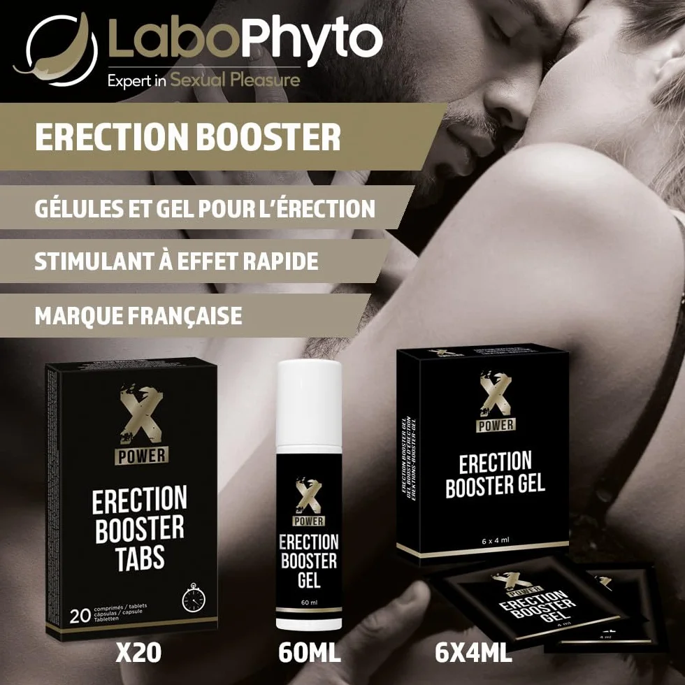 XPOWER Erection Booster Gel Potenciador Ereccion 6 x 4 ml