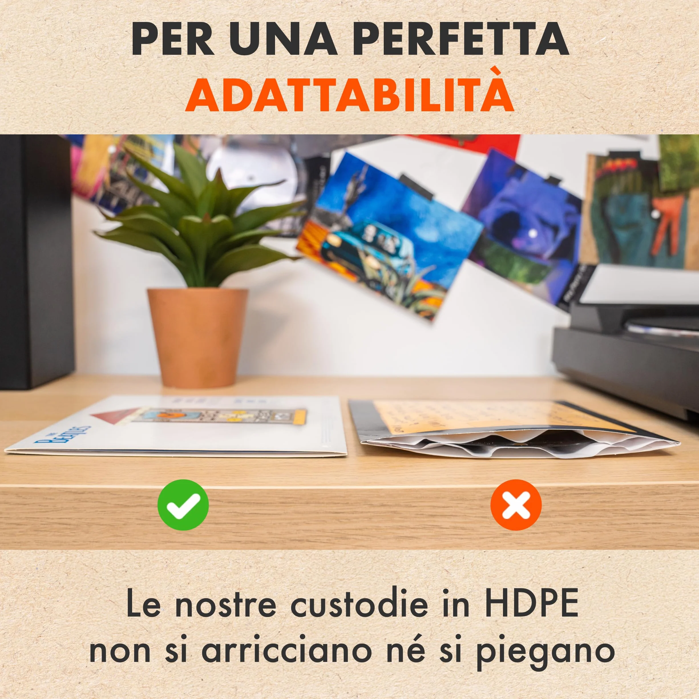 Spincare 50x 7 pollici Buste Vinili 45 Giri Interne | Audiophile buste per vinili antistatiche in HDPE qualità archivio per dischi 45 giri 7"