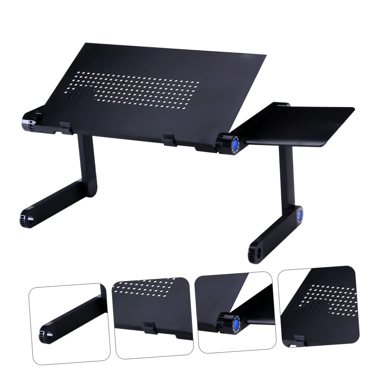 Uonlytech Supporto per Laptop e Tablet in Alluminio Design Ergonomico con Ventilazione per Angolazione e Flusso d Aria