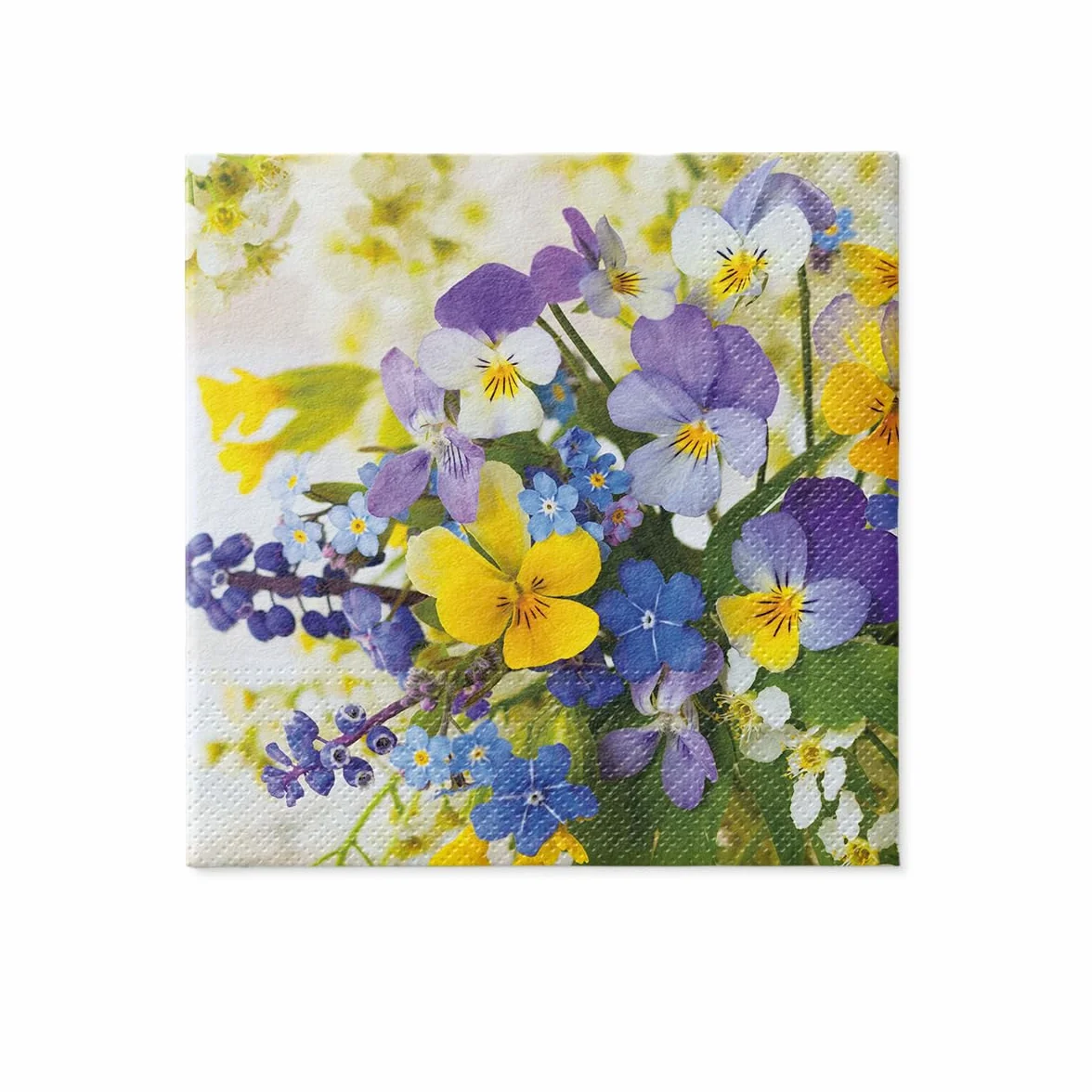 Tovaglioli di Carta Colorati 33x33 cm 20 Pezzi 3 Veli per Pasqua Feste Primavera