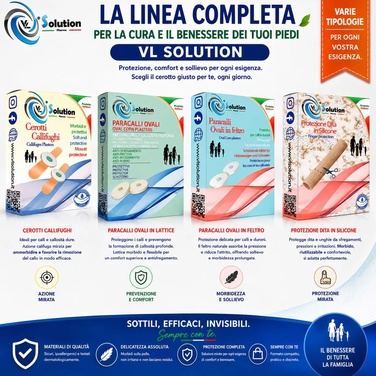 Cerotti Paracalli Ovali MAXI 45 pz - Cerotto protettivo anti-sfregamento autoadesivo con applicatore