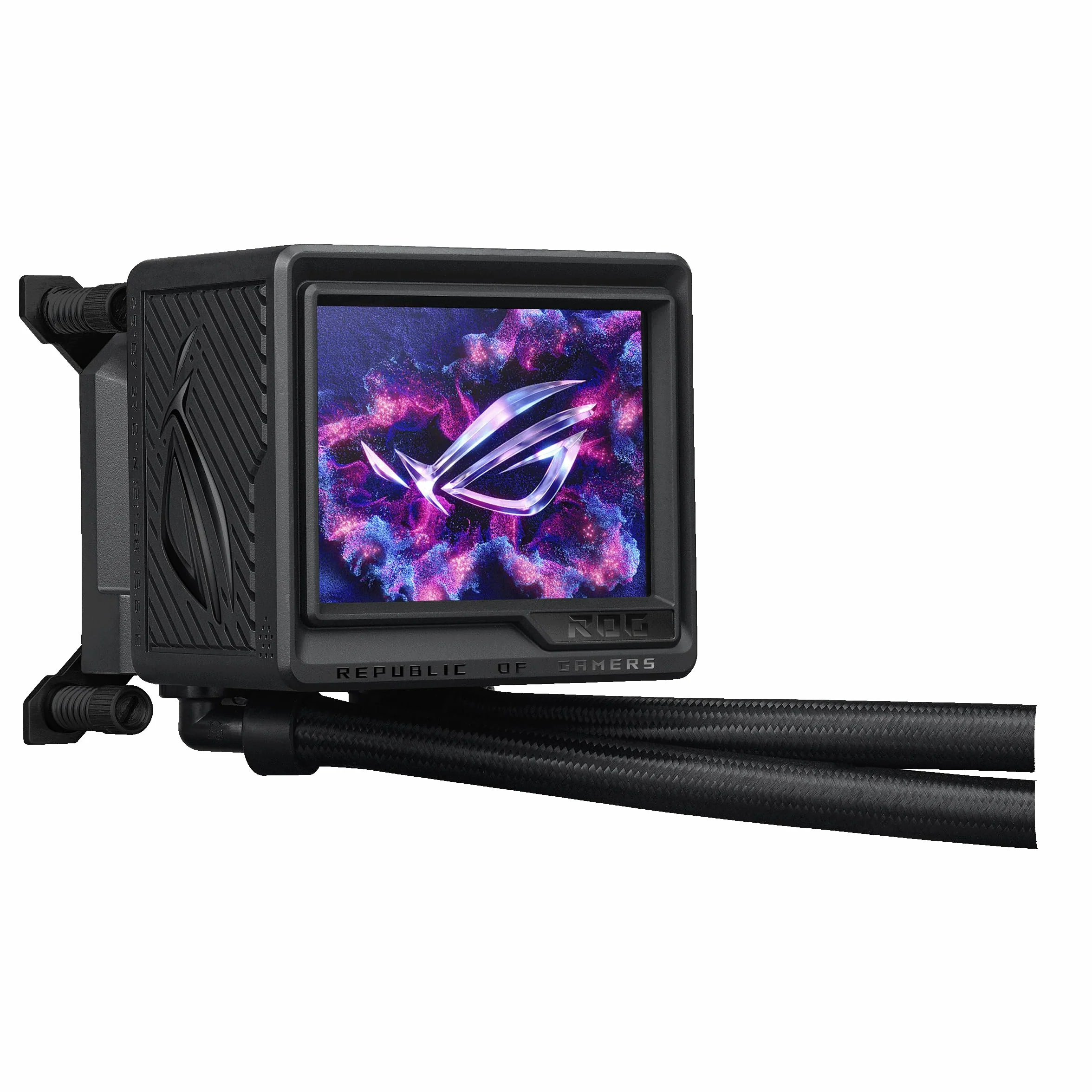 ASUS ROG Ryujin III 360 ARGB Extreme, Dissipatore a Liquido All-In-One con Pompa Emma Gen8 V2, Tre Ventole ROG RGB per un Elevato Flusso d'Aria, Schermo LCD da 3,5" per Monitoraggio, Nero