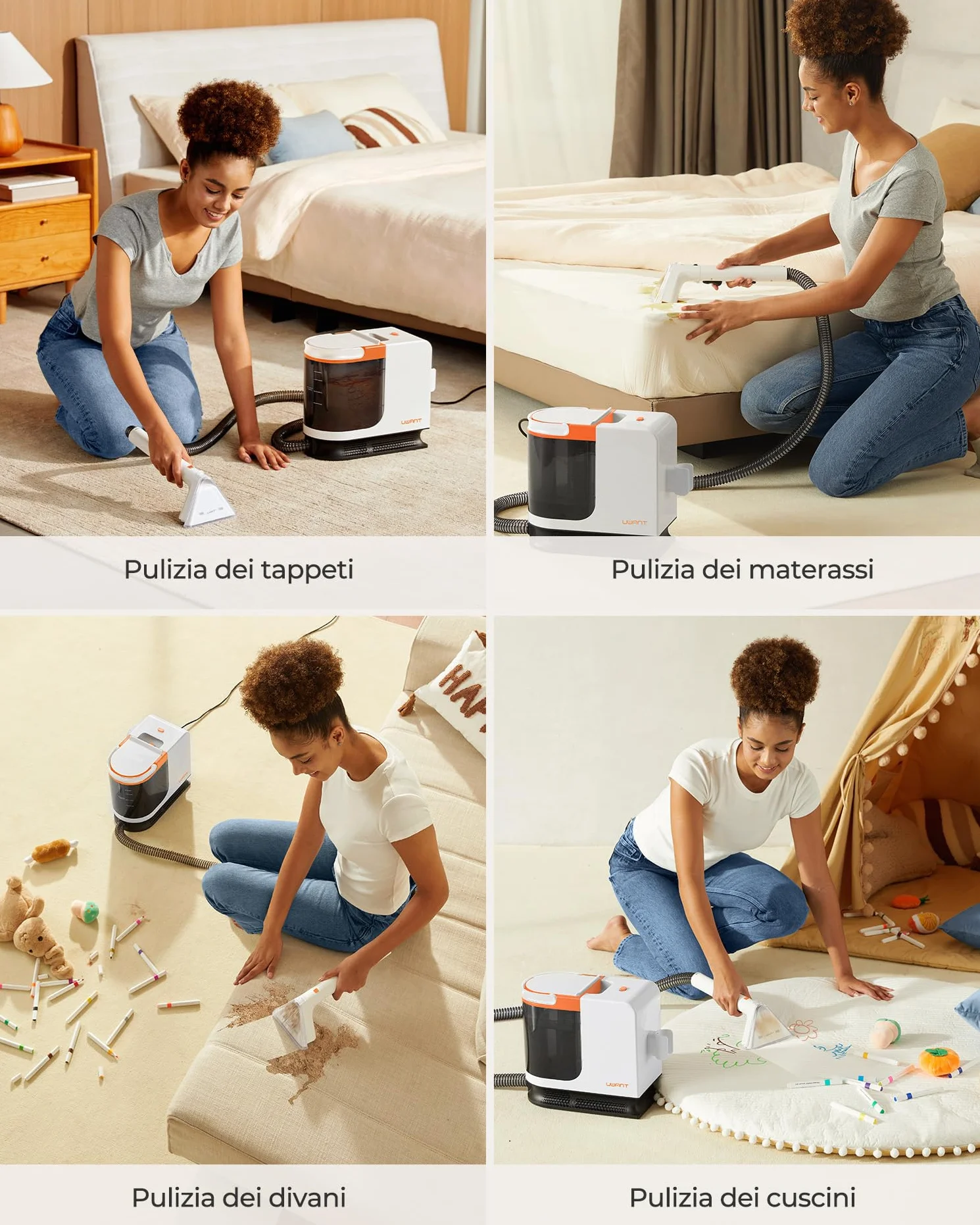 Uwant B200 SE Detergente per mobili 12000 Pa 69 dB
