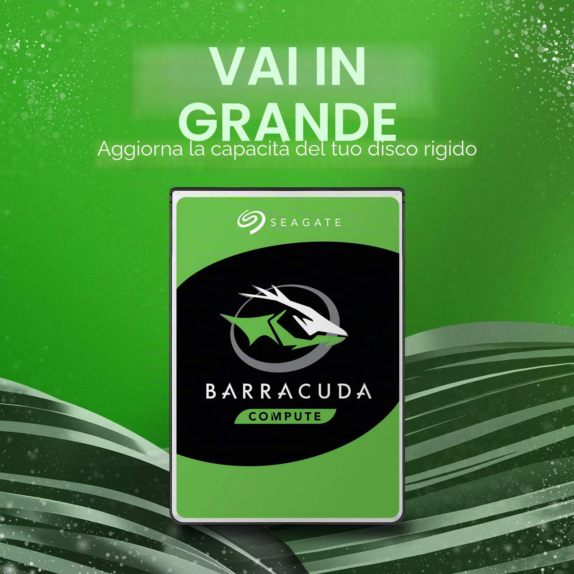 SEAGATE ST2000DM008 BARRACUDA - Unità disco interna, 2 TB, Velocità di rotazione 7200 giri/min, SATA da 6 Gbit/s, 3,5", Hard disk meccanico